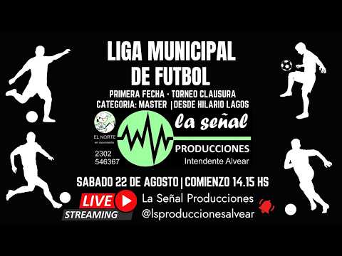 LIGA MUNICIPAL DE FUTBOL| CATEGORIA MASTER | PRIMERA FECHA - TORNEO CLAUSURA | DESDE HILARIO LAGOS