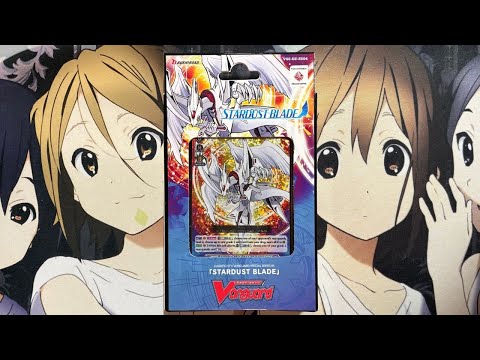 Opening My Cardfight Vanguard Stardust Blade Special Series 04 Deck English