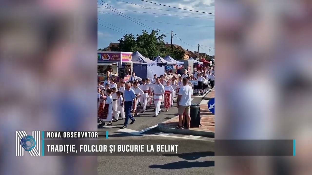 Tradiție, folclor și bucurie la Belinț