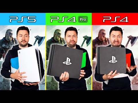 PS5 vs PS4 Pro vs PS4 : le Gros Comparatif ! (rapidité, gameplay...)