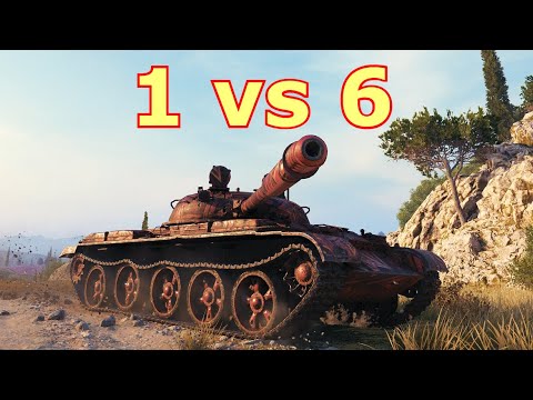 T-62A : 1 vs 6 – World of Tanks.