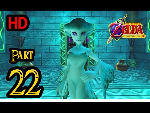 Zelda Ocarina of Time 3D 100% Walkthrough 1080p HD Part 22 - Water Temple - Longshot - Dark Link