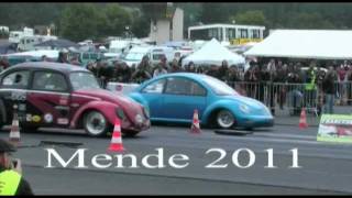 preview picture of video 'Mende 2011 VW Coccinelle trophé ATD'