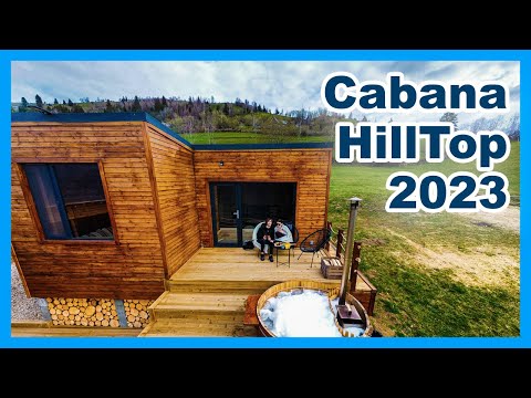 Singuri cuci la o cabana Instagramabila | Cum arata, pret | Cabana HillTop, Maguri-Racatau