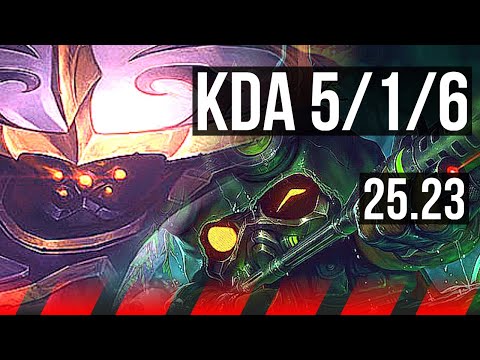 JAX vs TEEMO (TOP) | 5/1/6 | NA Challenger | 25.23