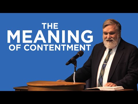 The Meaning of Contentment (Philippians #16) | Douglas Wilson