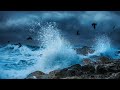 Sleep To Big Ocean Waves Crashing Stormy White Noise Water Sounds 10 Hours