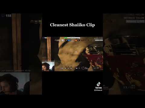 Cleanest Shaiiko Clip | #shorts #rainbowsixsiege #shaiiko
