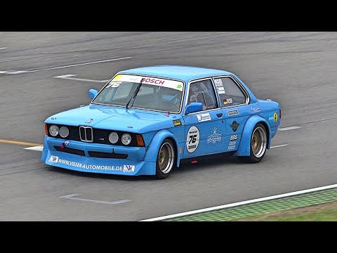 Amazing Sounding Classic BMW e21 323i at Hockenheim Historic Race 2022