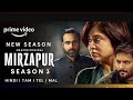Mirzapur Season 3 Full Movie Starring Pankaj Tripathi Ali Fazal Shweta Tripathi Sharma