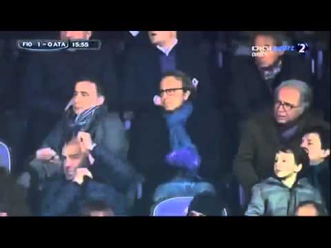 Gol di Josip Ilicic in Fiorentina Vs Atalanta ( 08 02 2014 )