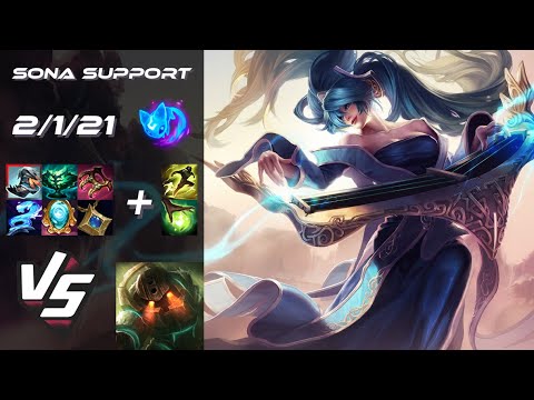 SUPPORT Sona vs Nautilus - EU Grandmaster Patch 25.S2.3