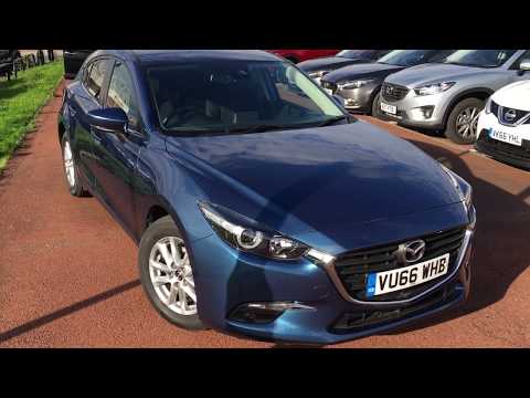 Used Mazda 3 2.2d SE-L Nav 5dr Blue 2016