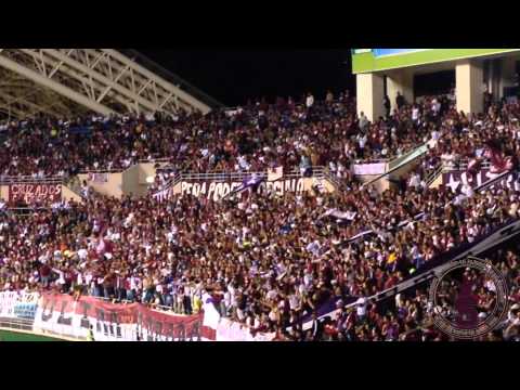 "Dicen que estamos locos de la cabeza" Barra: Ultra Morada &bull; Club: Saprissa &bull; País: Costa Rica