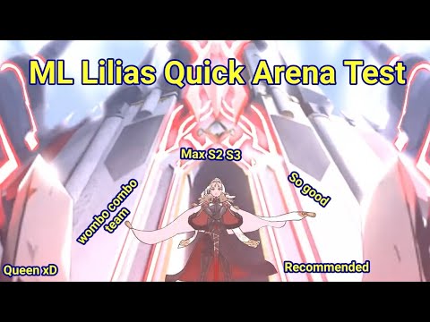 Epic Seven - Conqueror Lilias Quick Arena Test - Really Love Her - Wombo Combo Team