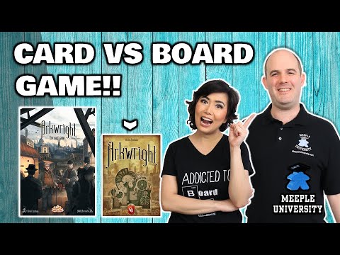 Arkwright the Card Game - How is it compare with the board game?