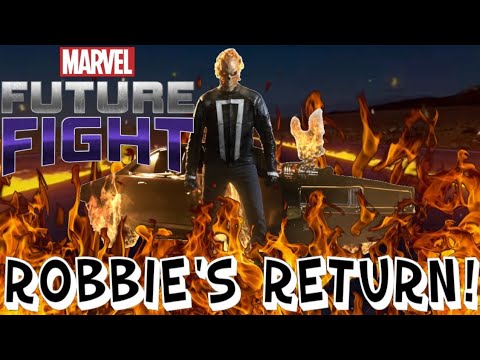 What an unexpected surprise! Robbie Reyes Ghostrider. Marvel Future Fight