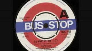 Paper Lace - So what if i am