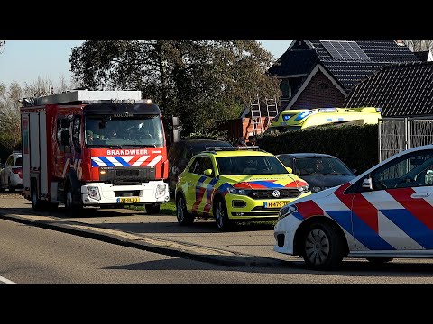 [08.11.2020] Man gewond na explosie in huis, EOD & Politie starten onderzoek Migchelbrinkwei Triemen