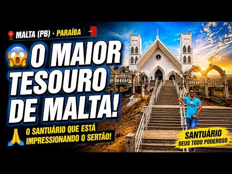 🙏 Conheça o Santuário Deus Pai Todo-Poderoso | Um farol de fé no sertão da Paraíba ✨