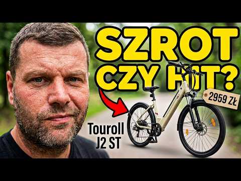  Rower elektryczny za 2959 zł… Czy to ma sens? | Test i recenzja TOUROLL J2 ST