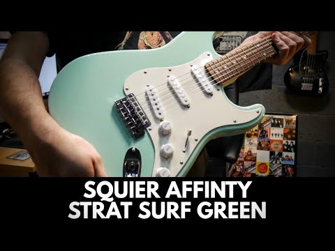 Обзор электрогитары Fender Squier Affinity Stratocaster With Tremolo LRL