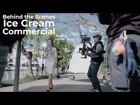 Behind the Scenes Ice Cream Commercial