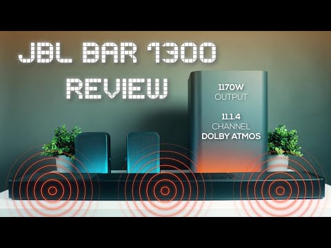Thumbnail for JBL BAR 1300 Review | 11.1.4 Channel Dolby Atmos Soundbar | 1170W Output