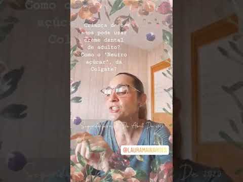 Creme dental infantil x Creme dental Neutro açucar