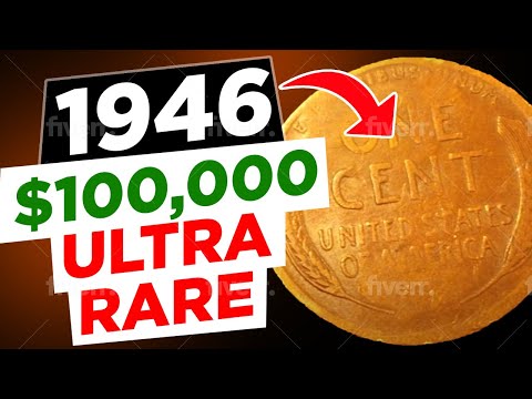 It Dropped like a Feather on the Floor !! 1946 $100,000 Dollar Ultra Rare Penny  Video !!