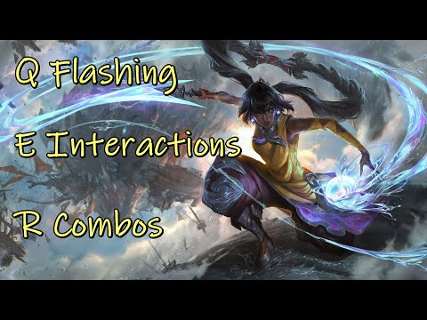 Advanced League Tips Season 12 - Nilah:  Q Flashing/E Interactions/R Combos