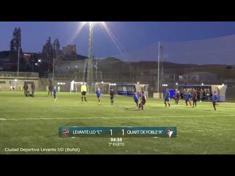 Jornada 12. Levante UD "C" 2 - 1 U.D. Quart de Poblet "A"  (Balilla)