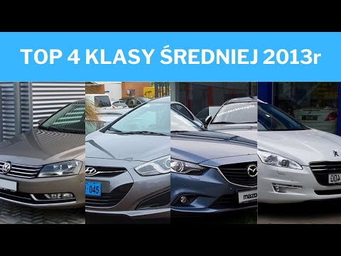Top 4 kombi klasy średniej w 2013 r - Passat, i40, 508 oraz 6 (GJ).