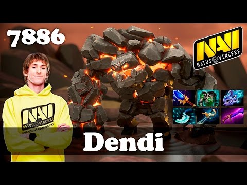Dendi Tiny | 7886 MMR Dota 2
