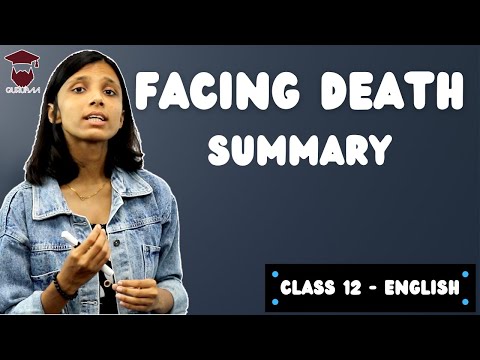 Facing Death Class 12 Summary in Nepali || By August Strindberg || One Act Play || NEB English