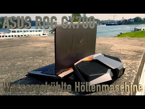 Asus GX700 Notebook - 4500 Euro - Höllenmaschine mit Wasserkühlung - Review - TheAskarum