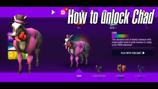 How to unlock Chad in Goat Simulator Free during Valentine