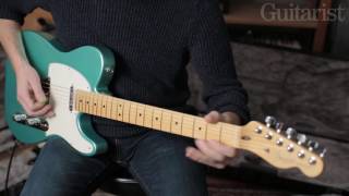 Video thumbnail for Fender American Pro Telecaster demo by Guitarist