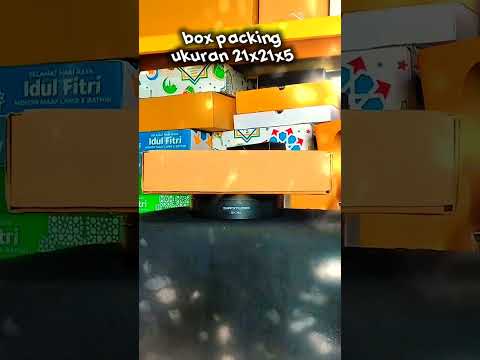 Box 21x21x5 DC Lipat Samping Untuk Kemasan Hampers Produksi Zigma Pack