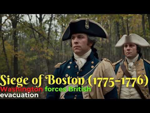 Siege of Boston (1775–1776) – Washington forces British evacuation@The.World.Revolution