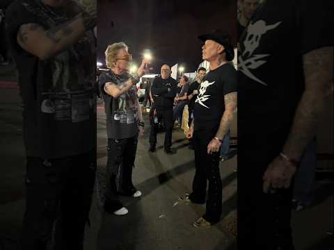 James Hetfield & Axl Rose: The Most Heartwarming Reunion #music #shorts