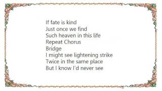 Kenny Rogers - Only Once in a Lifetime Lyrics