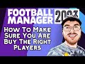 How To Make Sure You Are Buy The Right Players-FM23