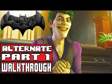 Batman Season 2 Episode 1 Gameplay Walkthrough Part 1 Alternate (BATMAN TELLTALE SEASON 2)