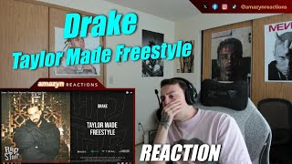 DRAKE WANTS A RESPONSE BAD!! | Drake - “Taylor Made Freestyle” (Kendrick Lamar Diss) (REACTION!!)