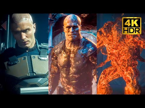 Captain Ferris Transformation (ALL CUTSCENES) | The Callisto Protocol | 4K HDR Gameplay