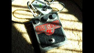 Electro-Harmonix BIG MUFF V3 ① Electro-Harmonix Big Muff Pi V3 (Red & Black) | Reverb España