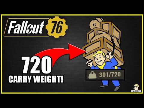 How To Improve Your Carry Weight - Fallout 76