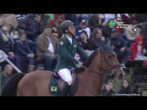 ASSUNÇÃO 2022 - Stephan Barcha se apresenta no Hipismo Salto; Brasil é ouro por equipe