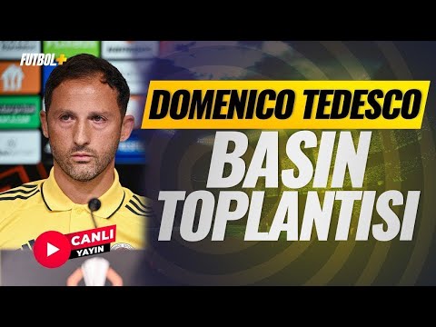 Domenico Tedesco Basın Toplantısı | Fenerbahçe 0-1 Aston Villa | CANLI YAYIN
